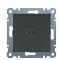 Кабельный вывод Hager WL7033 Lumina (черный)