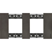 Рамка німецького стандарту на 2 поста (2+2 модулі) Bticino Living Now KA4802M2NG космоc