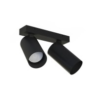 Светильник поворотный, спот Nowodvorski 7841 Mono II GU10 2x10W IP20 Черный