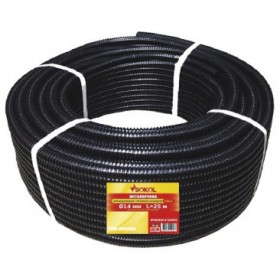 Ізольований металорукав Sokol Ø14 чорний з протяжкою 25м (2.2.3.68679)