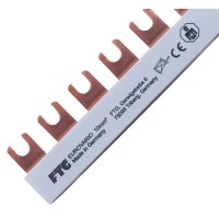 Соединительная шина однополюсная FTG KVK ES 10610 на 6 модулей 10мм² (105x17,8мм² Eurovario