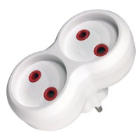 Розгалужувач Neomax білий без заземлення (NX1013)