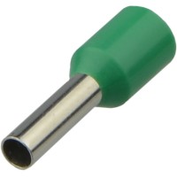 Накінечник Аско-Укрем НТ 0,75-08 ізольований зелений 100шт (A0060010092)