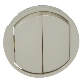 Клавиша выключателя 2-клавишного Legrand Celiane титан