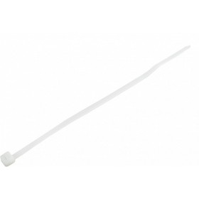 Нейлоновий хомут Аско-Укрем 3x100 білий (100шт)