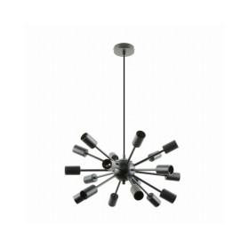 Люстра Zuma Line A8181-18-MBK Mandi E27 18x40W IP20