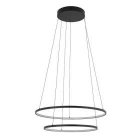 Люстра Nowodvorski Circolo Power 11647 LED 2x67W 3000K 3100Lm IP20 чорна