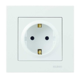 Розетка Nilson Moda біла 1-на з заземленням ( 21111017 )