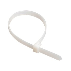 Хомут TNSy ХКНб 7,6х400мм нейлон белый (TNSy5502737)