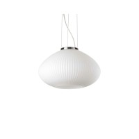 Подвесной светильник, люстра Ideal Lux 285184 Plisse E27 1x60W IP20 хром