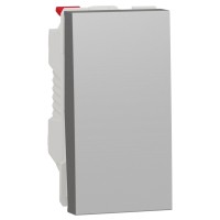 Одноклавішний вимикач Schneider Electric NU310130 (схема 1) 10А 1М (алюміній)