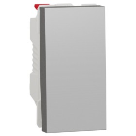 Одноклавішний вимикач Schneider Electric NU310130 (схема 1) 10А 1М (алюміній)