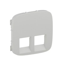 Панель розетки RJ11+RJ45 Legrand Valena Allure біла