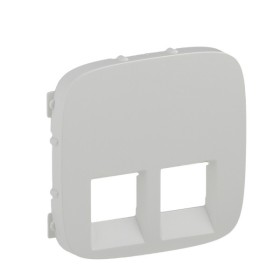 Панель розетки RJ11+RJ45 Legrand Valena Allure белая