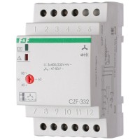 Датчик потери фазы F&F CZF-332 3х400В+N 10А