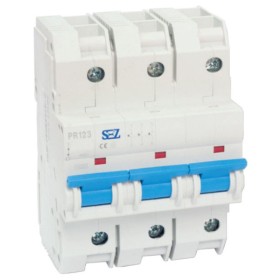 Трехполюсный автомат SEZ 123 D 100А 3P (PR123D100А)