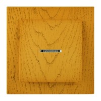 Вимикач Nilson Touran дуб 1кл з підсвіткою ( 24251002 )