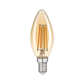 Лампа LED FILAMENT С37 6W E14 2200K VIOLUX ( 833022 )