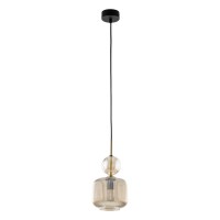 Підвісний світильник, люстра TK Lighting 11038 Sophia E14 1x10W IP20 бурштиновий