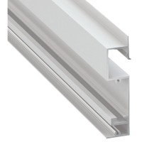 Профиль для светодиодной ленты Lumines FLARO белый