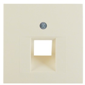 Накладка для розетки UAE, белая Berker S.1