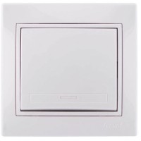 Вимикач білий Mira, Lezard