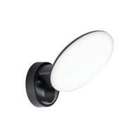 Вуличний світильник Goldlux 333780 Olaf LED 1x10W 4000K 1200Lm IP44 чорний