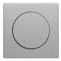 Накладка для поворотного світлорегулятора алюмінію Berker Q.х
