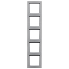 Рамка 5-местная алюминий Berker Q.3