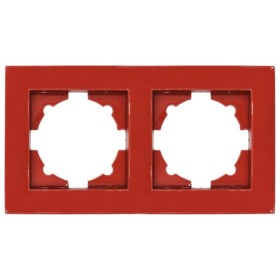 Рамка ELBI VEGA Colorline бордовая 2-на (510-012210-226)