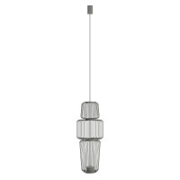 Люстра Nowodvorski 12251 Nome B GX53 1x15W IP20 темно-сіра