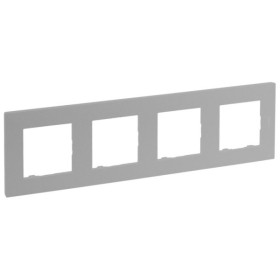 Рамка 4-постовая Legrand Niloe Step сталь (863494)