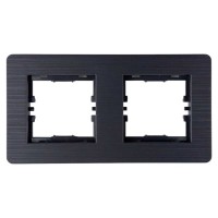 Рамка Nilson Selene антрацит 2-на ( 23362592 )
