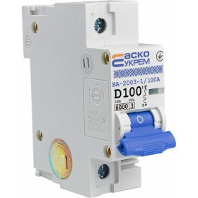 Автоматичний вимикач Аско-Укрем ВА-2003 1р 100А (A0010030009)