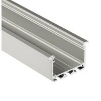 Профиль для светодиодной ленты Lumines INSO серебро