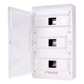 Навесной пластиковый корпус E.Next NT 37-модульный трехрядный с непрозрачной дверцей IP55 (6672-237)