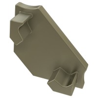 Заглушка Lumines для типа C без отверстия сталь