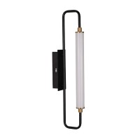 Бра, настінний світильник Goldlux 333995 Felicja LED 1x14W 4000K 2200Lm IP20 чорний