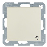 Розетка з кришкою біла, 16А/250В Berker S.1