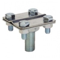 Соединитель DKC NG6606 для стержня М16 и токопроводящей ленты 30x4 или прута Ø8-10мм