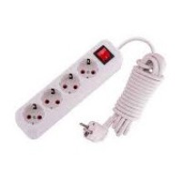 Удлинитель Sokol на 4 гнезда с заземлением и выключателем 5м (7.5.1.165698)