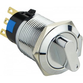 Перемикач на 3 положення металевий Аско-Укрем TY 19C-X11/3 2NO+2NC (A0140010217)