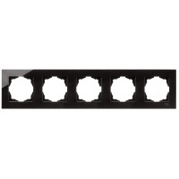 Рамка 5-місна Gunsan Eqona чорна