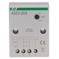 Сходове реле F&F ASO-203 24В AC 16А
