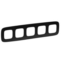 Рамка п'ятимісна Legrand Valena Allure матовий чорний