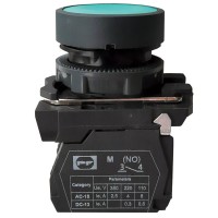 Кнопка Promfactor FP5-AA31 1NO зеленая (FP5-AA31)