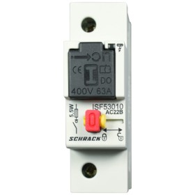 Отключаемый держатель предохранителя Schrack ISF53010 D02 10А 1P