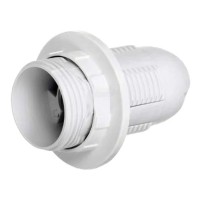 Пластиковый люстровый патрон Elcor (170207) Е14