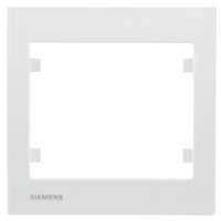 Одинарная рамка Siemens Iris S18001 (белоснежная)