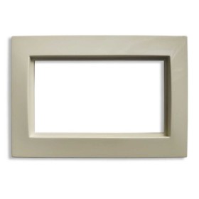 Рамка ELBI VEGA кремовая для розетки 2-ой с заземлением (510-010300-907)